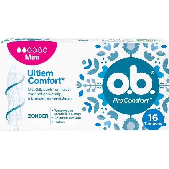 O.B Procomfort Ultimate Tampon Mini 16'Lı ürün görseli 1