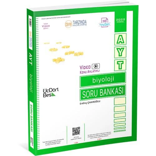 2024 AYT Biyoloji Konu Özetli Soru Bankası ürün görseli