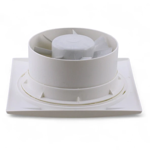 Elektrikli Wc Mutfak Büro Banyo Havalandırma 120 mm Aspiratör Fan Kirli Hava Kötü Koku Fanı 120 mm - Resim 3