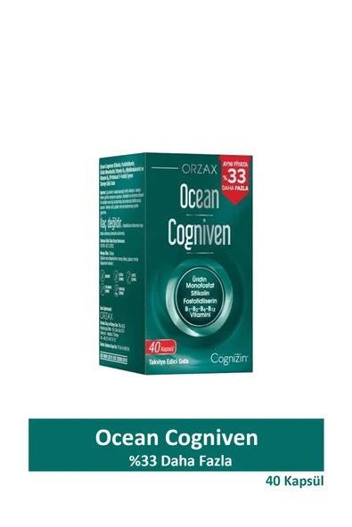 Ocean Cogniven 40 Kapsül - %33 Daha Fazla Etiketli ürün görseli 1