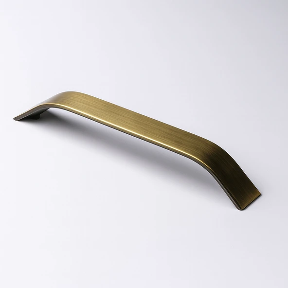 Mobilya Çekmece Mutfak Dolabı Dolap Kulpları Kapak Kulbu Antik Sarı Metal Kulpu 128 mm 12.8 cm - Resim 6