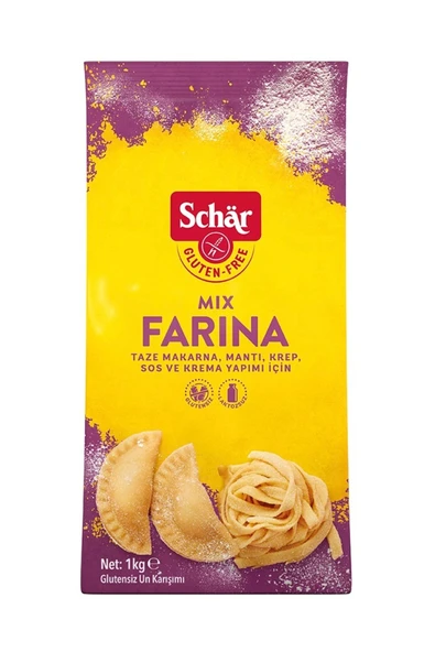 Schar Farina Çok Amaçlı Glutensiz Un Karışımı 1000 gr (5 ADET) ürün görseli