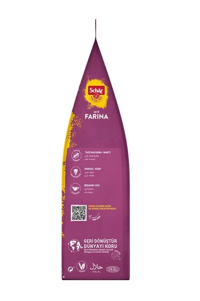 Schar Farina Çok Amaçlı Glutensiz Un Karışımı 1000 gr (5 ADET) - Resim 3