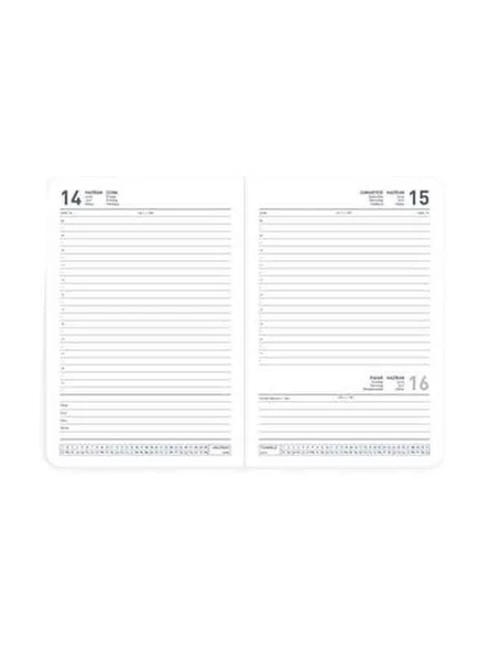 Gıpta 2026 Günlük Çizgili Ajanda 14x20 cm 100-ECK Pastel Mavi - Resim 2