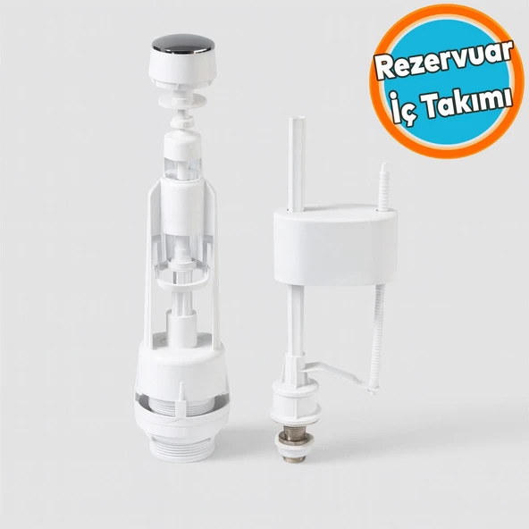 Rezervuar İç Takım Basmalı Klozet Sifon İç Takımı