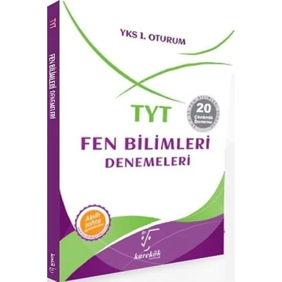 Karekök TYT Fen Bilimleri Denemeleri 20 Çözümlü Deneme ürün görseli