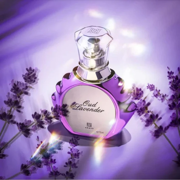 Ahmed Al Maghribi Oud Lavender Extrait De Parfum 75 ml Unisex Parfümü - Resim 3