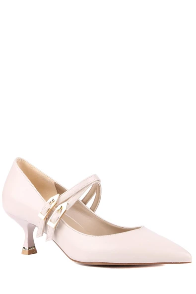 Stato - Ten Rengi Tokalı Kadın Topuklu Ayakkabı ürün görseli 1