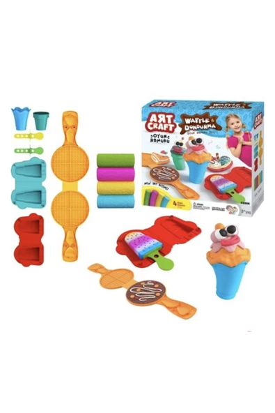Waffle Dondurma Hamur Set 200 Gr