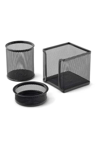 Mas 505 3 Lü Siyah Perforeli A Seti