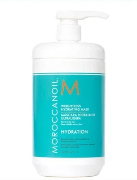 Moroccanoil Weightless Hydrating Nemlendirici Saç Maskesi 1000 Ml