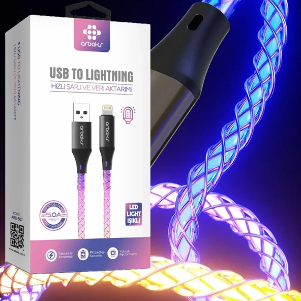 Arbaks Şarj Kablosu Arb-307 ürün görseli