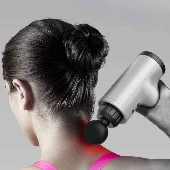 Northcity 6 Farklı Seviyeli Titreşimli 4 Farklı Başlıklı Büyük Boy Masaj Tabancası - 2