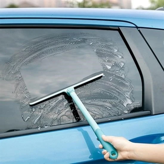 Northcity 360 Derece Döner Başlıklı Cam Sil Çok Amaçlı Pratik Cam Ayna Fayans Silme Aparatı - 2