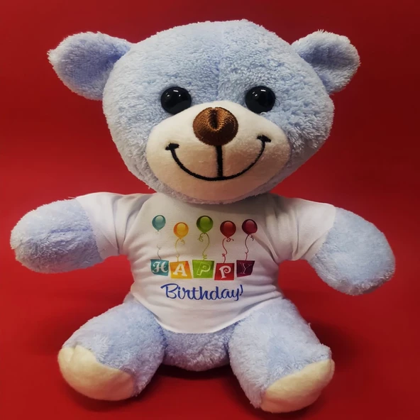 Doğum Günü Mesajlı Sevimli Ayıcık ürün görseli