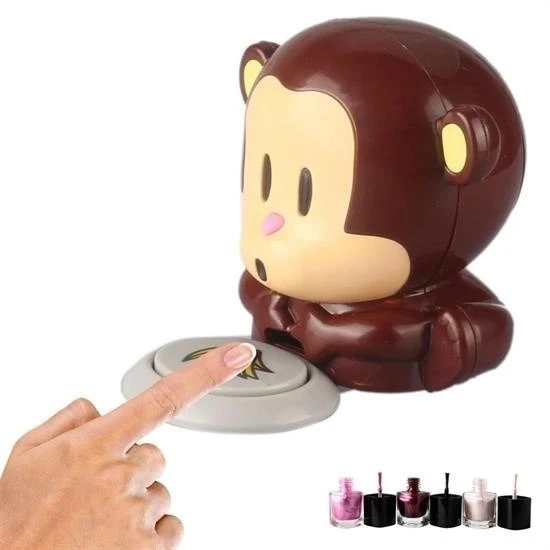 Northcity Maymun Figürlü Hava Üfleyen Pratik Koy Hızlı Oje Kurutucu - 6