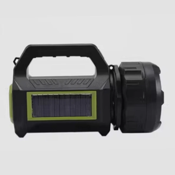 Northcity Şarjlı LED El Feneri 10W Taşınabilir Acil Durum mbası USB Şarjlı Yan COB Işıklı - 5