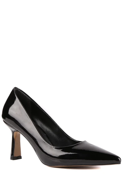 Stato - Siyah Rugan Kadın Topuklu Ayakkabı - Resim 4