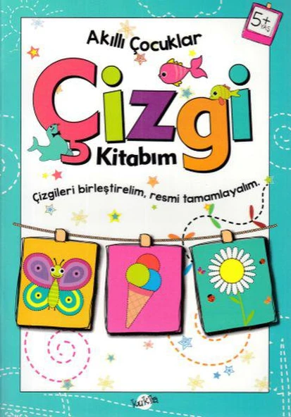 Çizgi Kitabım 5 Yaş - Akıllı Çocuklar ürün görseli