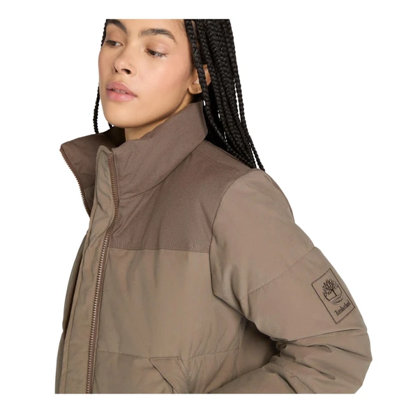 Timberland WELCH MOUNTAIN Synthetic Insulated Puffe Kadın Ceket TB0A2QZ3BK01 - Resim 5