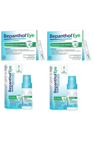 Eye Göz Damlası 10 ml 2 Adet + Eye Göz Damlası 0,5 Ml X 20 Flakon 2 Adet ürün görseli