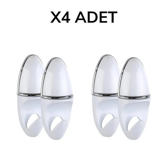 Northcity Bornoz Askısı Lüx Milenyum Bornozluk 2 Adet Banyo Bornoz Askılığı - 2