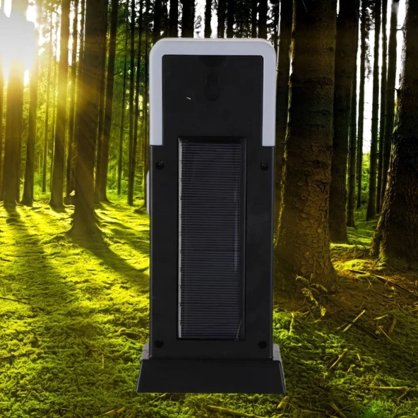 Northcity Güneş Enerjili veya USB Şarj Edilebilir Acil Durum Işığı 3W - 5