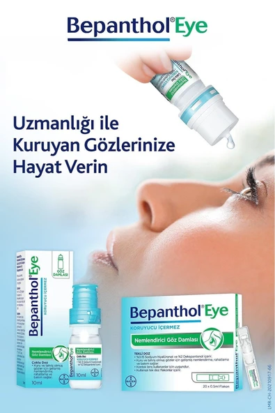 Eye Göz Damlası 10 ml 2 Adet + Eye Göz Damlası 0,5 Ml X 20 Flakon 2 Adet - Resim 2