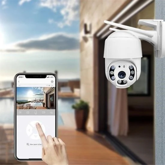 Northcity 20 MP HD Lens İç Dış Mekan Suya Danıklı IP Wifi Network Güvenlik Kamerası Wifi Kamera - 3