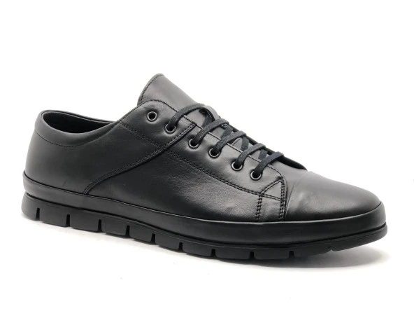 James Franco 1840 100 Hakiki Deri Casual Erkek Ayakkabı (46-47-48) - Resim 6