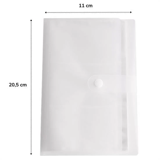 Northcity Albüm Şeklinde Aksesuar Takı Sakma Poşetleri Kolye Küpe Bileklik Organizeri - 3