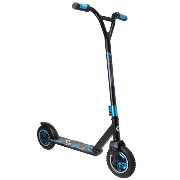 Evo 2 Tekerlekli Dirt Rider Mavi Scooter - Resim 5