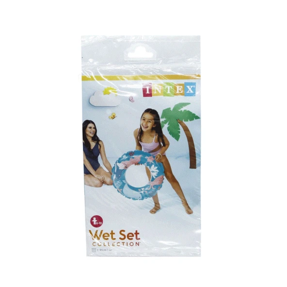 IS59242 Şeffaf Baskılı Simit 61 cm - Vardem Oyuncak - 3