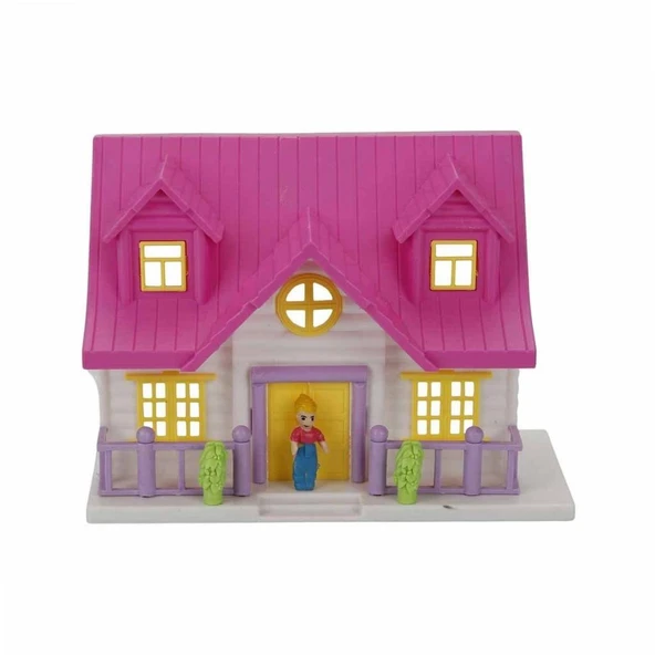 02081 NessiWorld 2 Katlı Ev Oyun Seti Villa - Resim 4