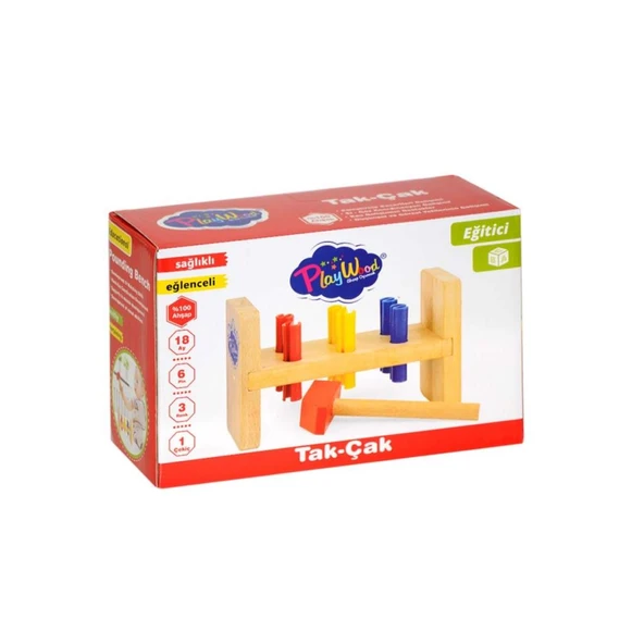 Kutulu Ahşap Tak - Çak - 2