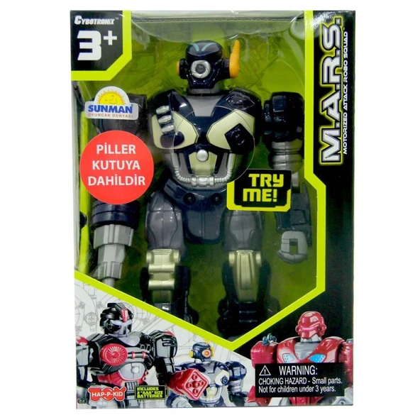 M.A.R.S. Işıklı Yürüyen Robot - 5