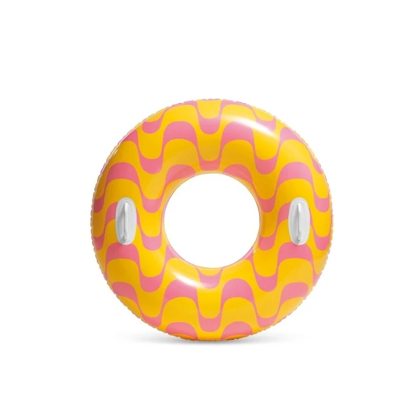 59256 Tutamaçlı Girdap Halkaları Desenli Simit 91 cm - 2