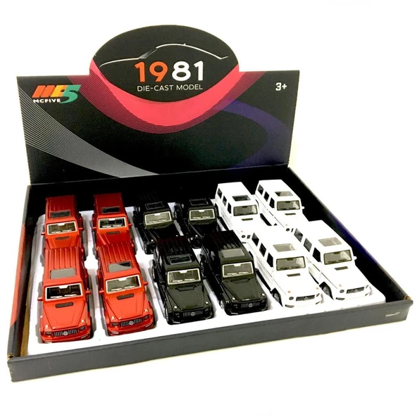 Displayde Metal Çek Bırak Jeep - 4