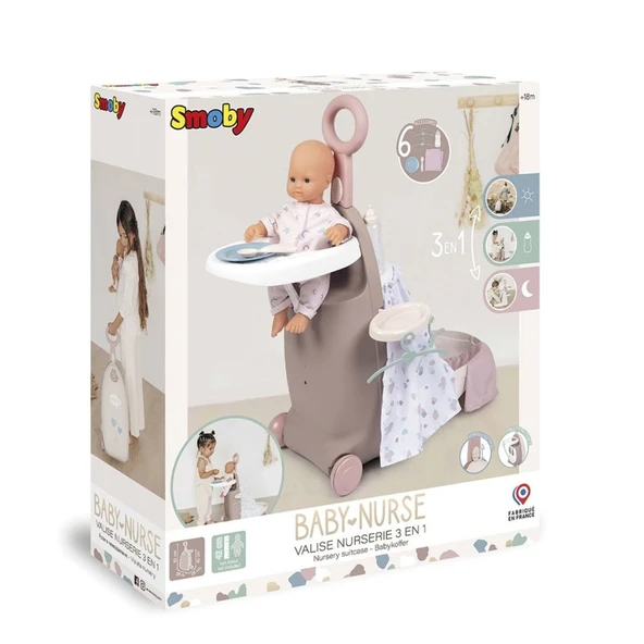 7600220374 Baby Nurse Çocuk Odası Valizi 3 IN 1 - Resim 3