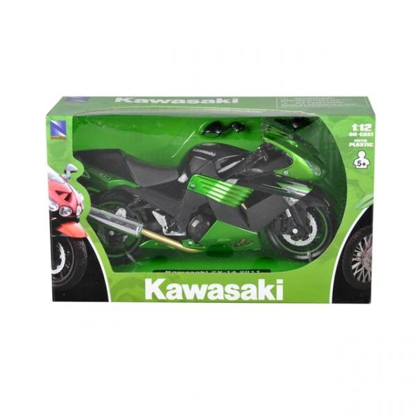 NessiWorldman 1:12 Kawasaki ZX-14 2011 Model Motor - Resim 4