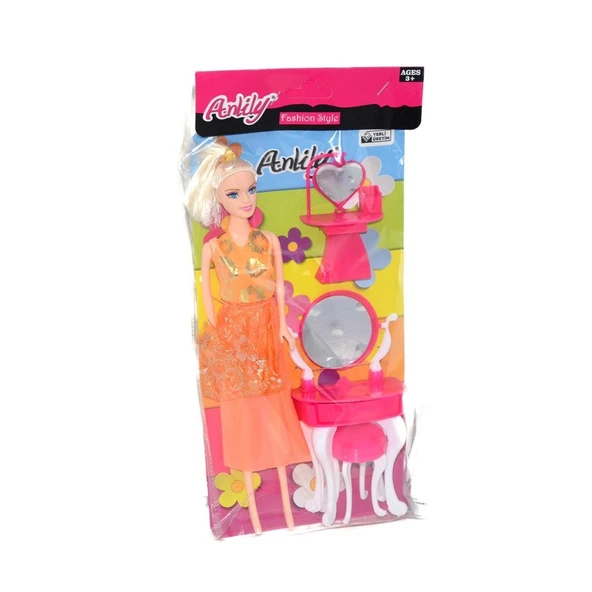 02260 Oydaş, Anlily Makyaj Masalı Bebek / Kartela / +3 yaş - 3