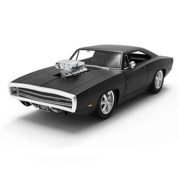 1:16 1970 Dodge Charger R/T Sesli ve Işıklı Uzaktan Kumandalı Araba ürün görseli