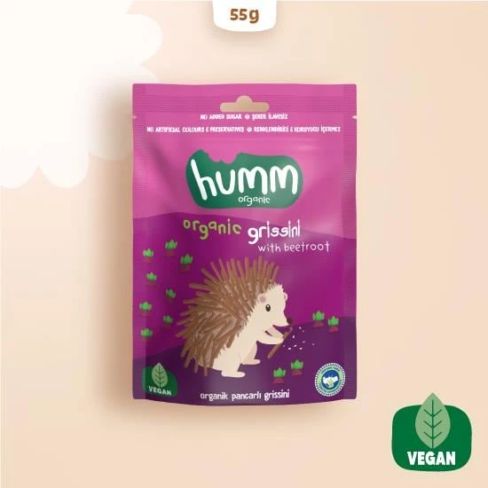 Organik Vegan Pancarlı Grissini 55 Gr ürün görseli