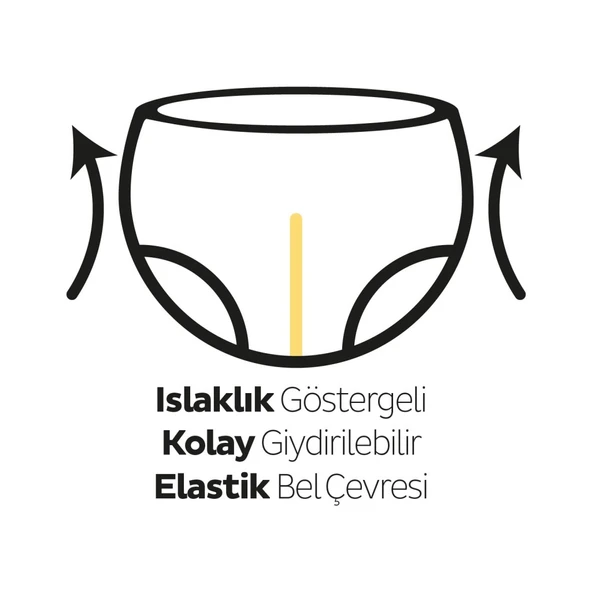 NessiWorld Natural Külot Bez Mega Paket 5 Beden 11-18 Kg 100 Adet - 4