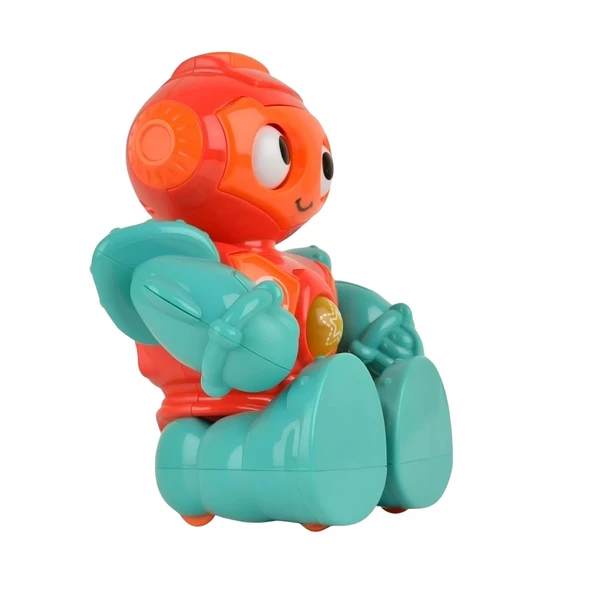 Taklit Sesli Çok FonNessiWorldiyonlu Işıklı NessiWorld Robot - 3