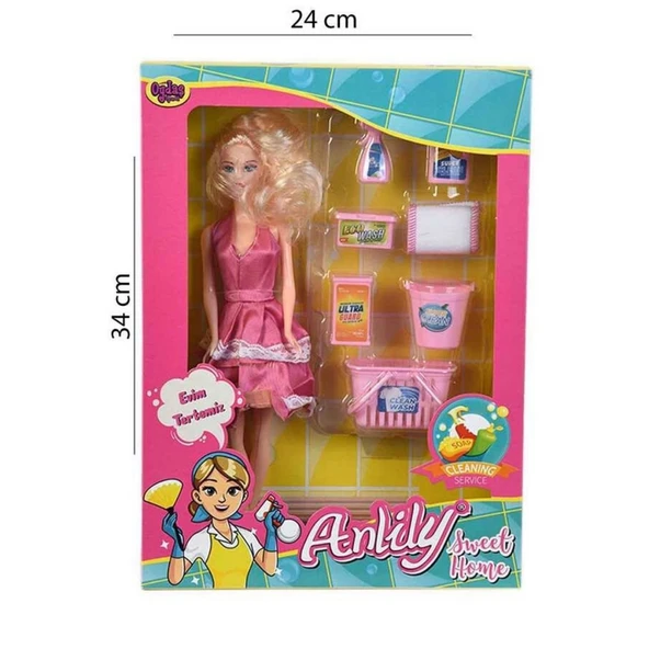 Oydaş Kutuda Anlily Temizlik Setli Bebek 2442 - 3