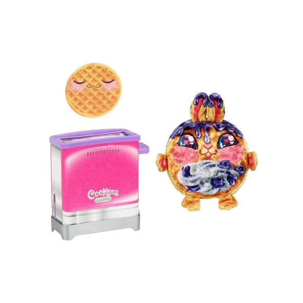 CKE0100 Makery Tost Makinesi Kokulu Sürpriz Waffle Pelüş - Resim 2
