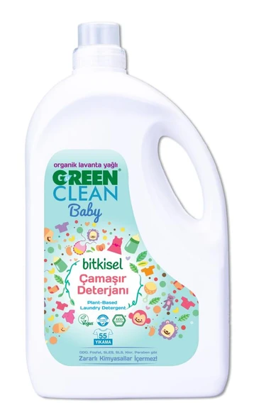 Baby Bitkisel Çamaşır Deterjanı 2750 ml (55 Yıkama) ürün görseli 1