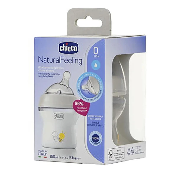 NaturalFeeling PP Biberon 0 Ay+ 150ml - Resim 5