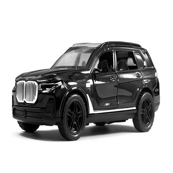 Şeffaf Kutuda Metal BMW X7 Araba ürün görseli